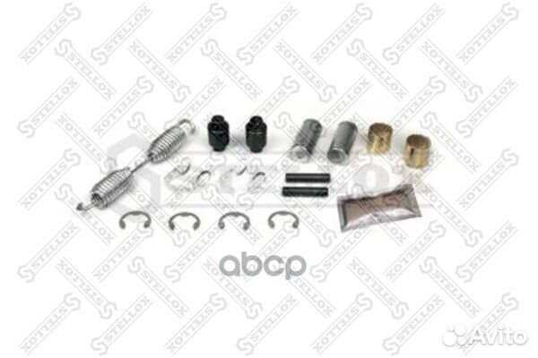 85-10802-SX р/к торм колодки 1пруж+2вт.+2ролик