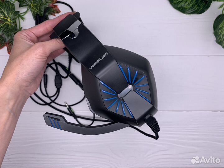 Игровые Наушники с микрофоном YesPlus GM-103