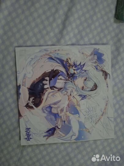 Плакаты с genshin impact