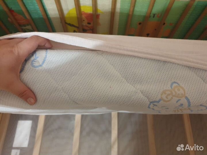 Детская кроватка IKEA + матрас