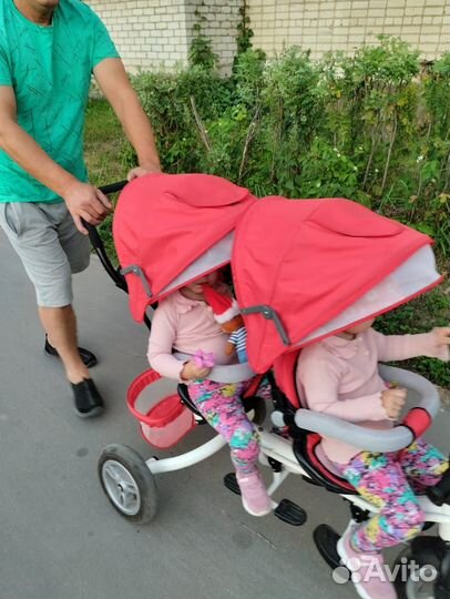 Велосипед для двойняшек