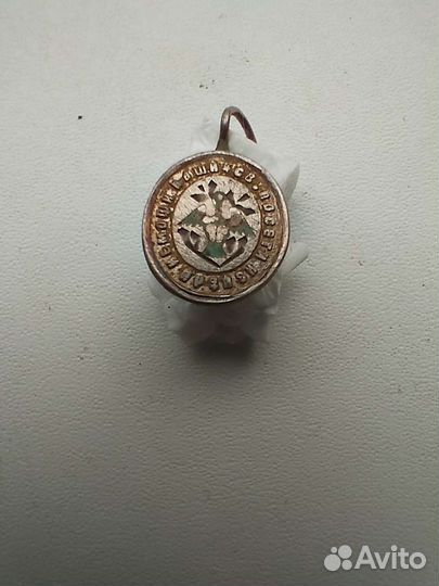 Серебрянная серьга