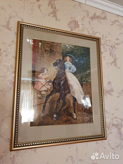 Набор для вышивания крестом золотое руно