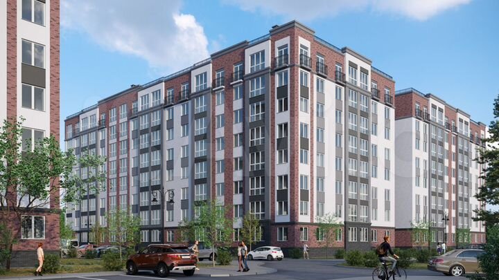 3-к. квартира, 82,8 м², 4/8 эт.