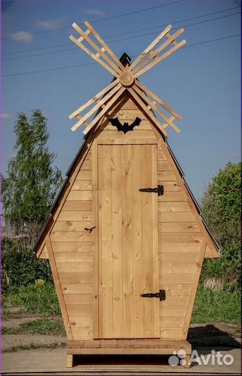 Дачный туалет с установкой HAT117