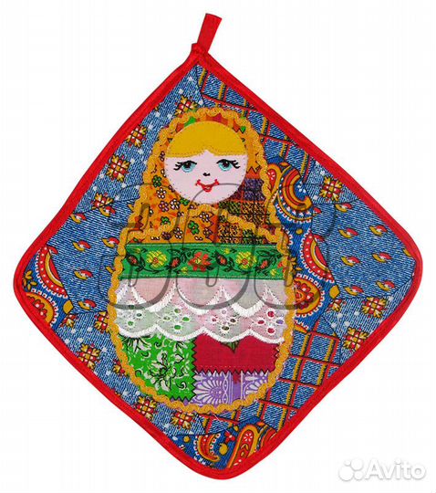 Прихватка Матрёшка (изящная) (22297)