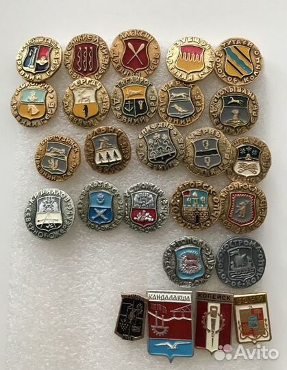 Значки СССР герб