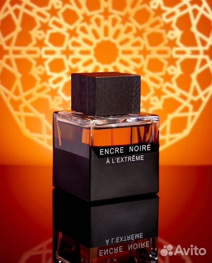 Lalique encre noire a l extreme tester