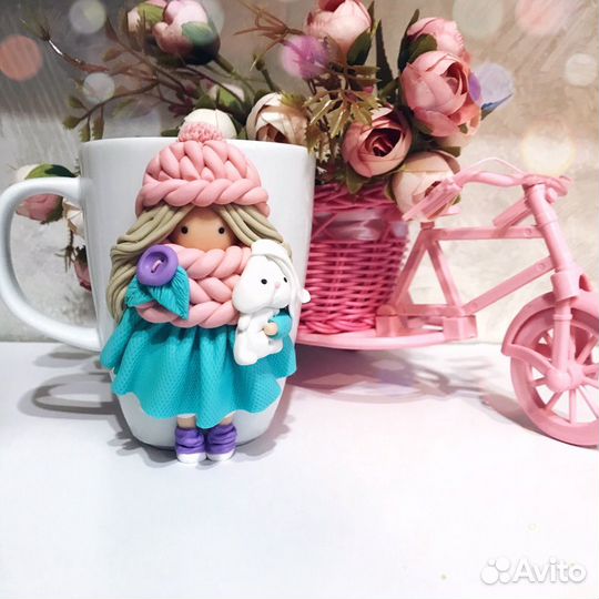 Кружка с декором