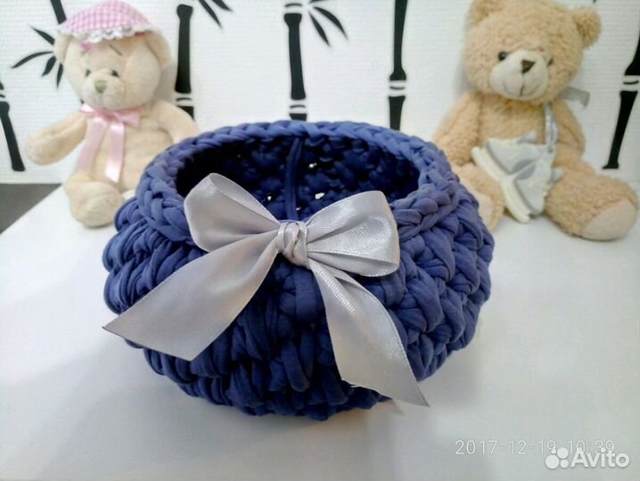 Интерьерные корзиночки