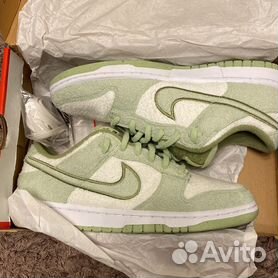 Кроссовки Nike Dunk Low Fleece Green