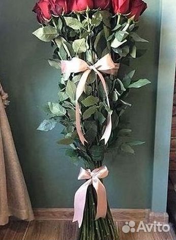 Высокие розы Букеты с доставкой