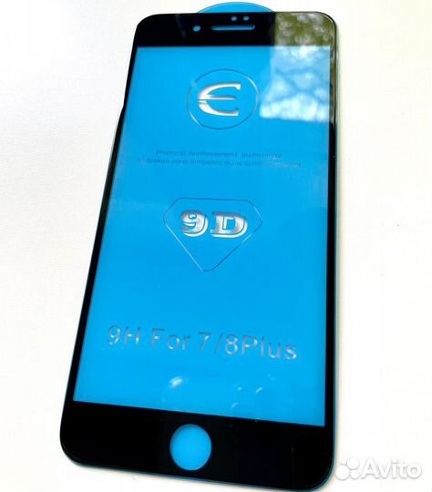Защитное стекло на iPhone 7 plus 8 plus 3D