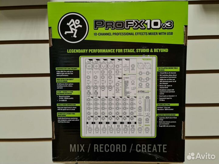 Mackie ProFX10v3 микшерный пульт
