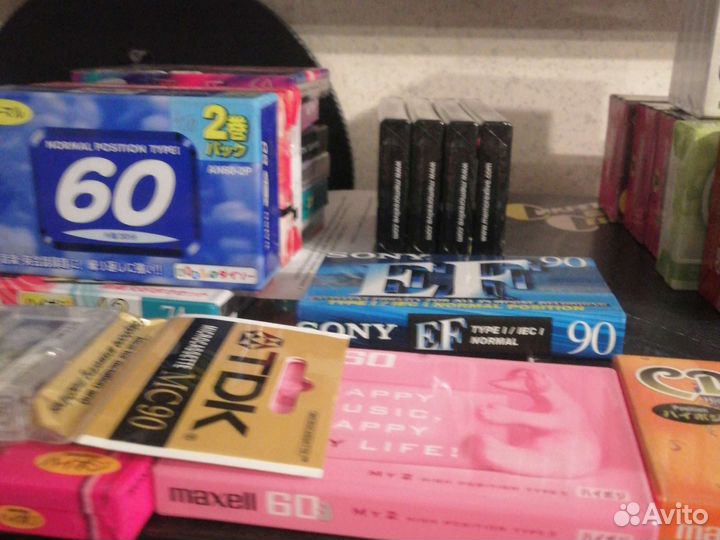 Аудиокассеты запечатанные