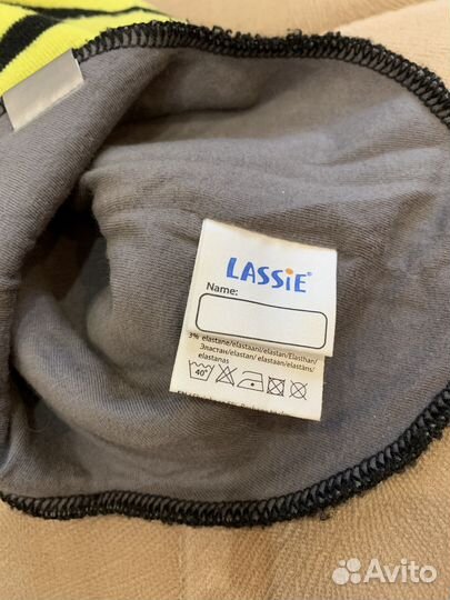 Шапка шлем Lassie демисезонный для мальчика, 44-46