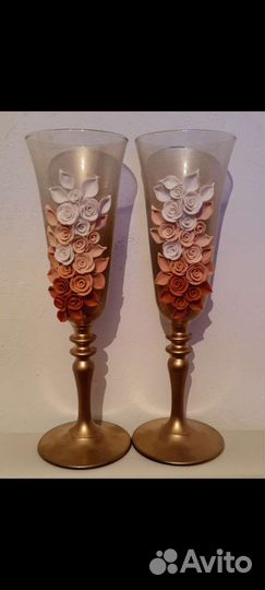 Свадебные бокалы