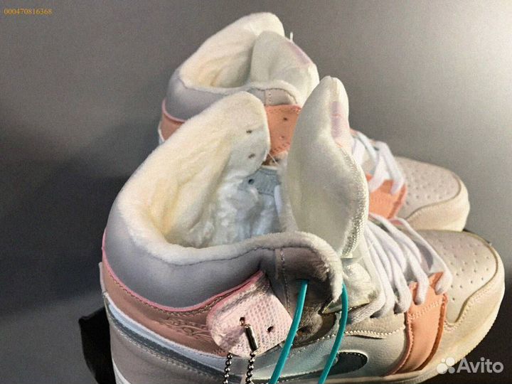 Кроссовки Nike Air Jordan тёплые (Арт.35937)