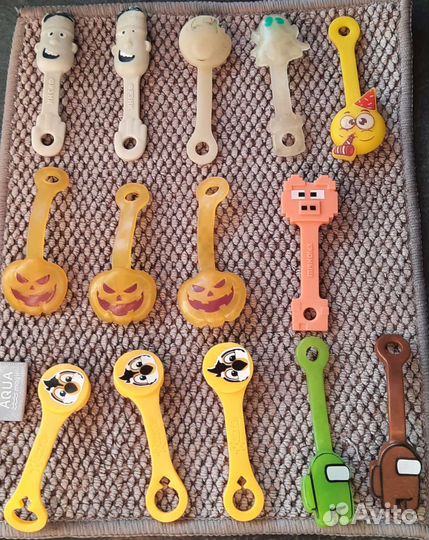 Скрепыши каваи, динозавры, монеты Пятёрочка