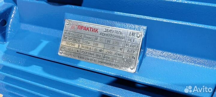 Электродвигатель аир 200L2 (45кВт/3000об.мин)