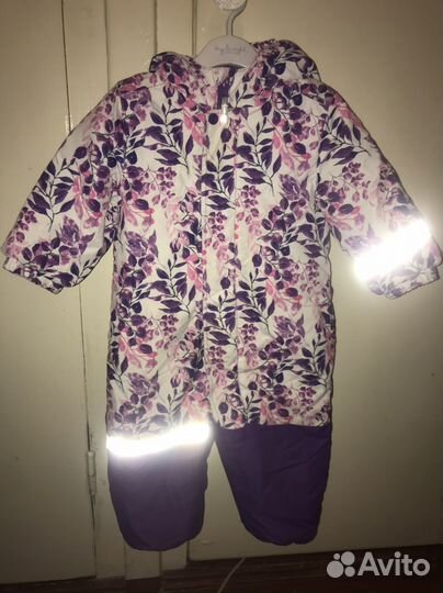 Зимний комбинезон 92 для девочки