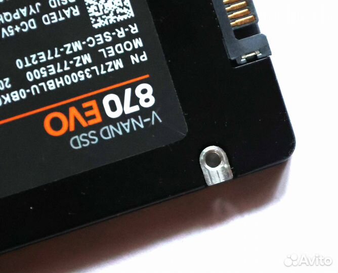 Ssd диск Samsung 870 EVO 250 GB, 500 GB, 1 TB