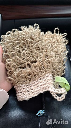 Мочалка ручной работы