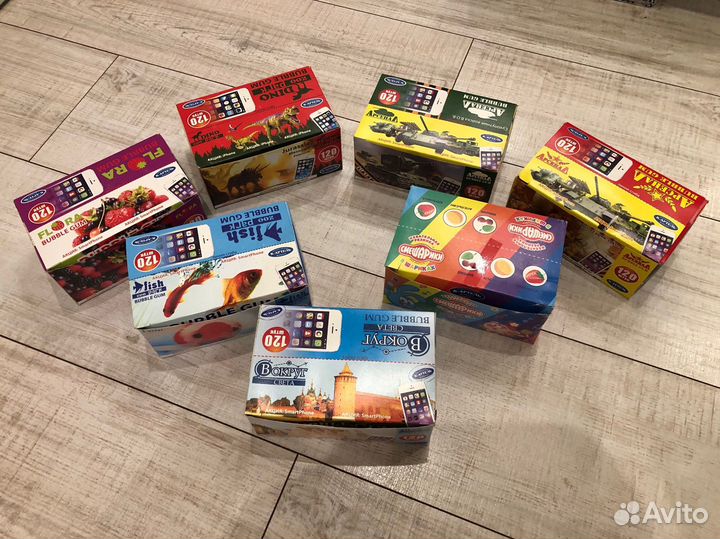 Картель жевательная резинка для коллекции