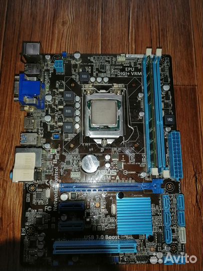 Материнская плата asus b75m-a