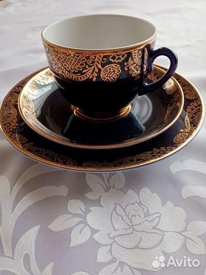 Чайный сервиз лфз cobalt 36 предметов