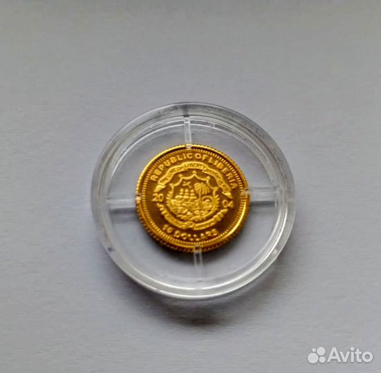 Золотая монета