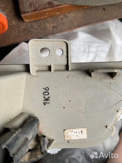 Задний катафот chevrolet cruze