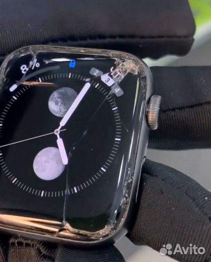 Ремонт замена стекла Apple Watch S2/S3/S4/S5/S6/S7