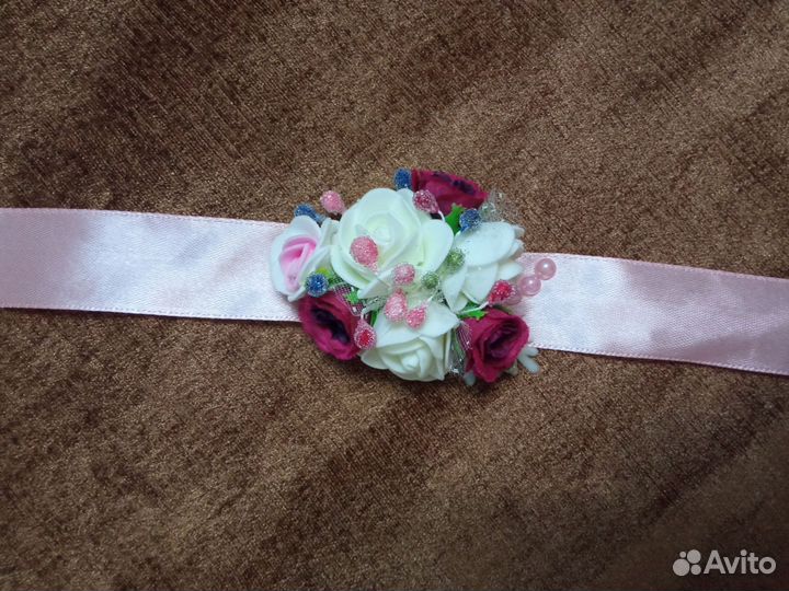 Бутоньерка для жениха и свидетелей