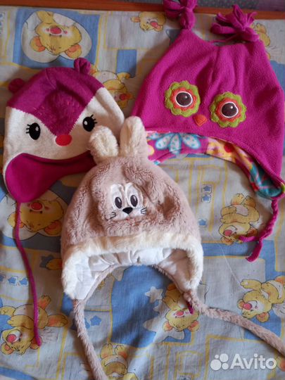 Шапки детские для девочки