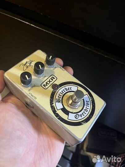 Пелаль Овердрайв Dunlop ZW44 MXR Berzerker