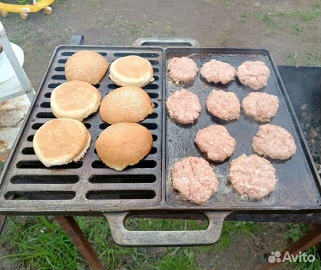 Чугунная решетка гриль