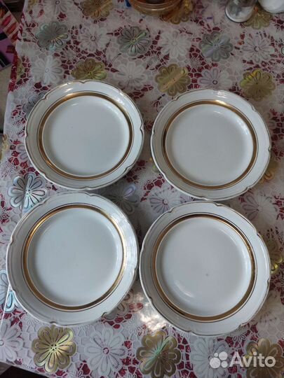 Фарфоровые тарелки СССР