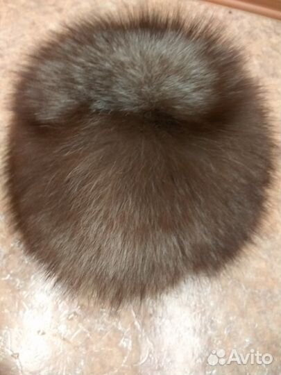 Шарфы, шапка и воротник чернобурка. 80-е годы