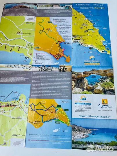 Новый магнит с Кипра и карта
