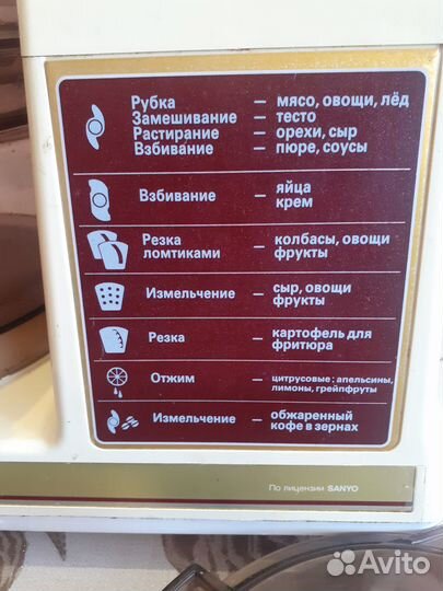 Кухонный комбайн Энергия