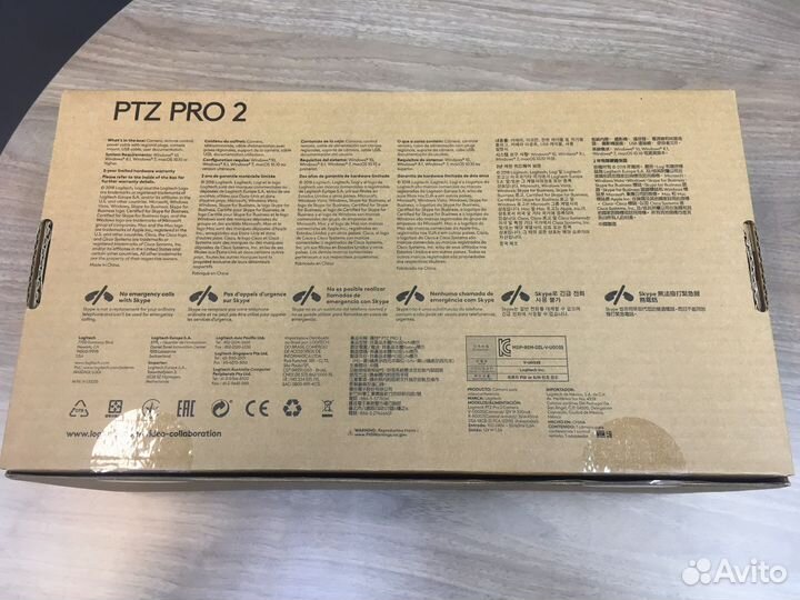 Web камера logitech PZT Pro 2