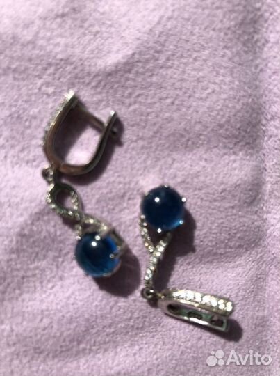 Серебряные серьги