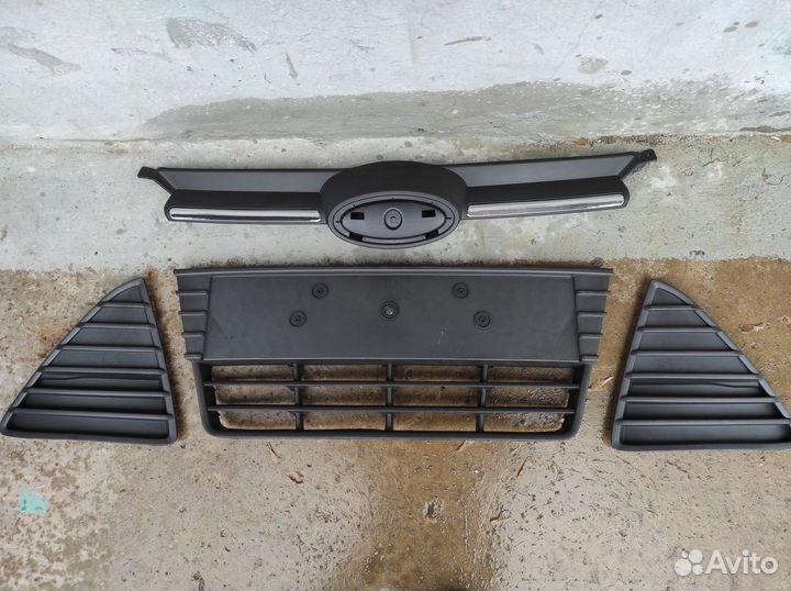 Решетка радиатора и бампера Ford Focus 3