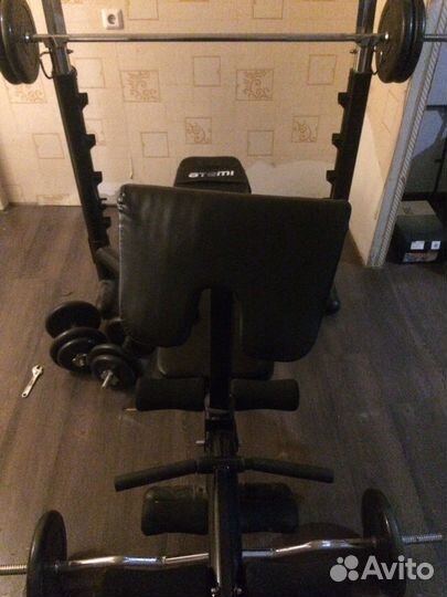 Скамья для жима и спорт.инветарь