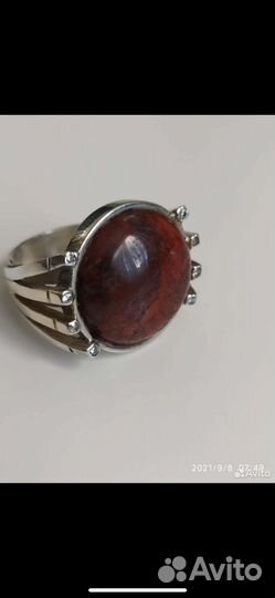 Перстень мужской серебро