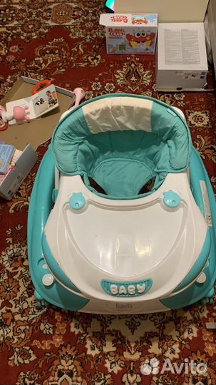 Ходунки Nuovita Carrozza 3 в 1