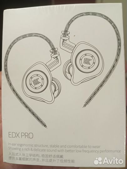 Проводные внутриканальные наушники KZ EDX PRO