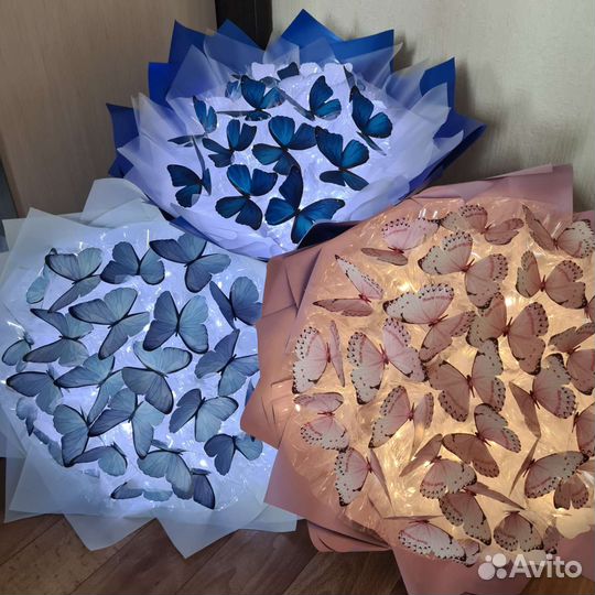 Букеты из бабочек