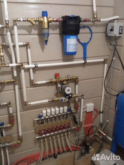 Сантехник монтаж отопления водоснабжения